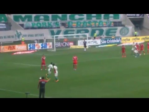 Palmeiras 4 x 1 Capivariano - Gol de Thiago Martins filmado da arquibancada (HD)