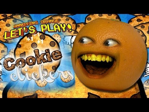 Annoying Orange Let's Play COOKIE CLICKERS!