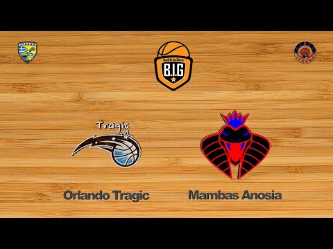 Orlando Tragic 60 - 68 Mambas Anosia Team | 9η Αγων. BIG League 2