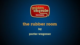 porter wagoner - the rubber room (karaoke)