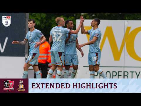 FC Exeter City 1-2 AFC Association Football Club Bradford City