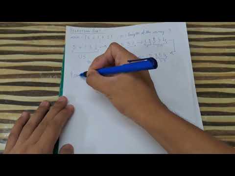 Selection Sort Explained Dry Run Pseudocode Code