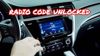 Unlock Secrets: Resetting Honda/Acura Radio Code in Seconds