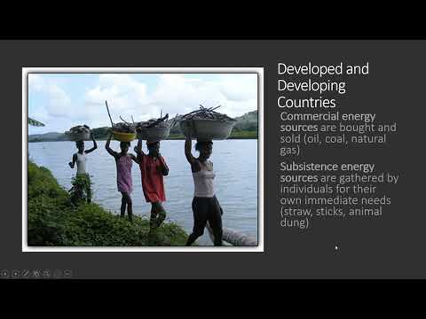 APES Unit 6 Section 1 and 2: Nonrenewable and Renewable Resources and Global Energy Consumption