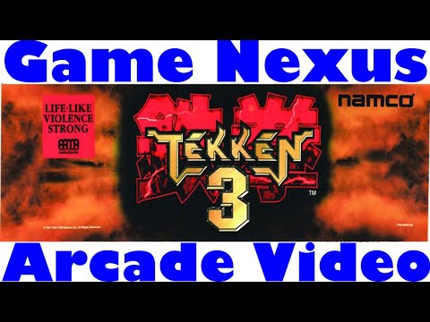 Game Nexus Arcade Video Tekken 3 Yoshimitsu Gameplay (1996 Namco System 12) Real Hardware