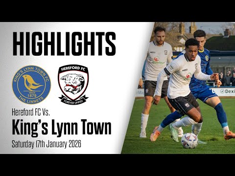 HIGHLIGHTS | King's Lynn Town 0-0 Hereford FC