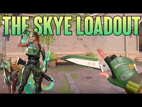 THE SKYE SKIN LOADOUT - VALORANT SKIN LOADOUT