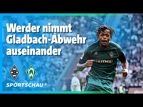 Borussia Mönchengladbach - SV Werder Bremen Highlights Bundesliga, 3. Spieltag | Sportschau Fußball