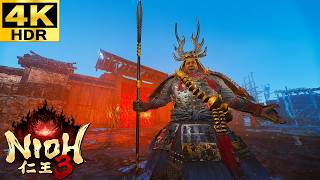 #16【4K HDR】実績コンプまで攻略する仁王3【Nioh3】
