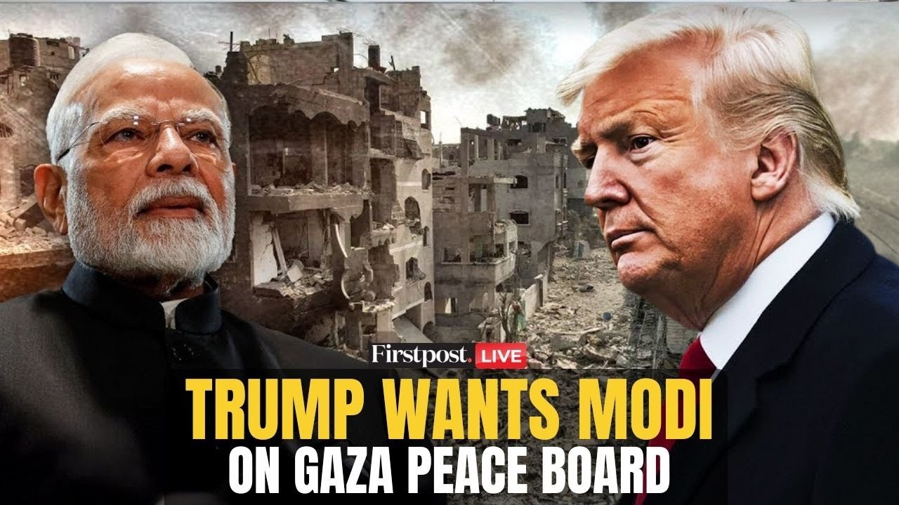 LIVE: Trump Invites PM Modi, Pakistan to Join “Board of Peace,” Amid UN Concerns | Firstpost