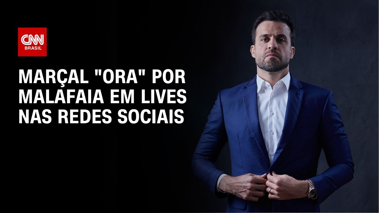 Marçal "ora" por Malafaia em lives nas redes sociais | LIVE CNN