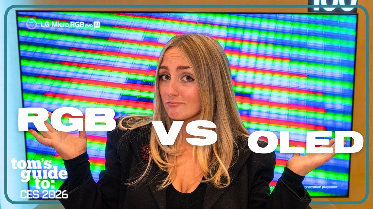LG Micro RGB TV Hands-On: What's Different vs. OLED? | CES 2026 - YouTube