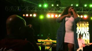 Jazmine Sullivan " Dumb " Live Summer Stage NYC