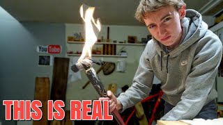 FLAMING Hammer Bat : 2017 Zombie Apocalypse Weapon Forging Challenge