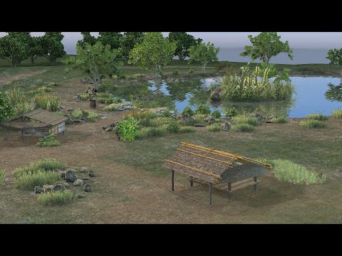 Iclone 8 Create natural terrain with pool