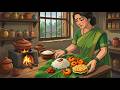 ️ Rainy Village Life Fresh Prawn Curry Cozy Home Cooking