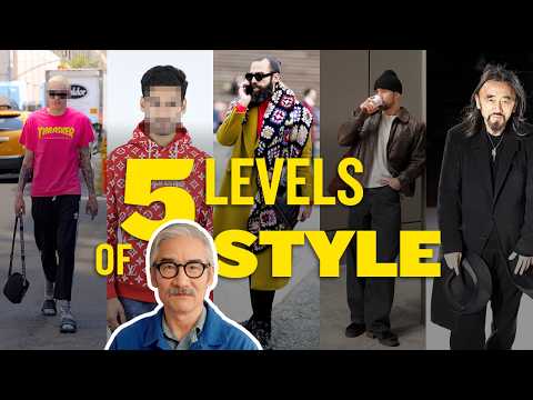 5 Levels of Men’s Style — Mastered via Design Principles