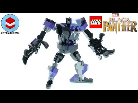 LEGO Marvel 76204 Black Panther Mech Armor - LEGO Speed Build Review