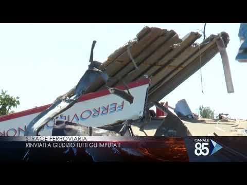 20 dicembre 2018   Strage Ferroviaria Andria   rinviati a giudizio tutti gli imputati