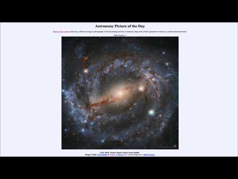 2020 October 05 - NGC 5643: Nearby Spiral Galaxy from Hubble