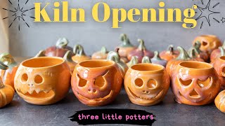 Kiln Opening 33: Pumpkins and ring dishes