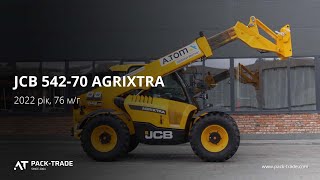 Телескопічний навантажувач JCB 542-70 AGRIXTRA 2022 р. 112 кВт. 76 м/г., № 3830 L