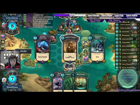 Faeria Stream Highlight - Hungry Green vs FTWCHEESE's Monk Husk