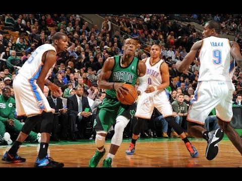 Rajon Rondo 12 pts,9 reb,9 ast vs Oklahoma City Thunder 2011/2012 - Highlights - [HD]