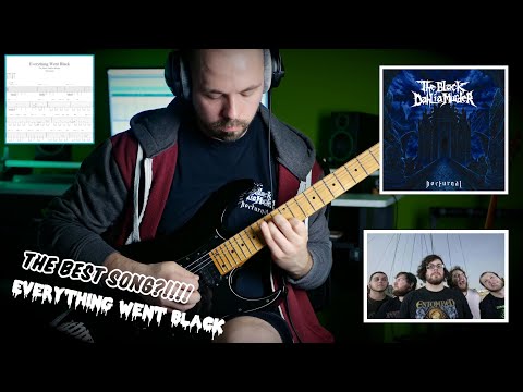 The Black Dahlia Murders Best Song!???  Everything Went Black | Drop C Guitar Cover with Tab