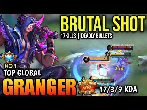 GRANGER BEST BUILD 2023 | TOP GLOBAL GRANGER GAMEPLAY | MOBILE LEGENDS