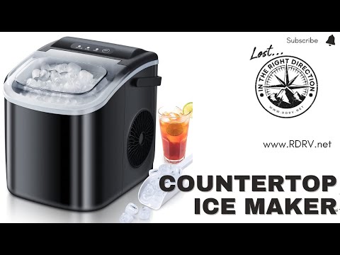 Countertop Ice Maker.  Unboxing and review
