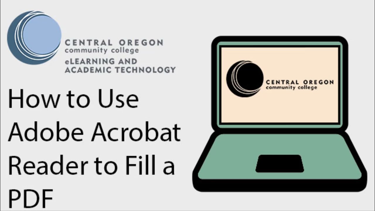 How to fill and sign a PDF using Adobe Acrobat Reader