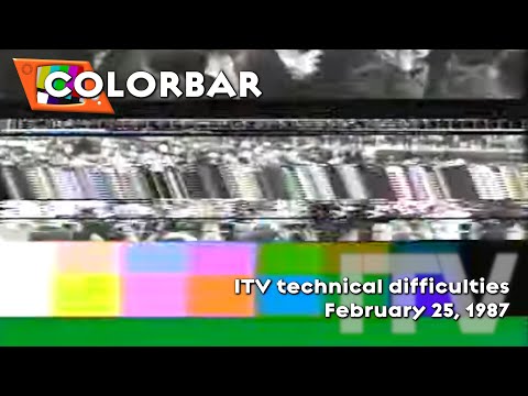 ITV technical difficulties (multiple POVs) - 02-25-1987