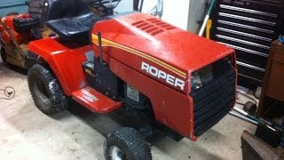preview picture of video 'Roper Racing Tractor (16 HP IC Opposed twin)'