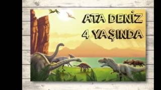 Dinazorlar Tema Konseptli Doğum Günü Parti Süsleri ve Malzemeleri