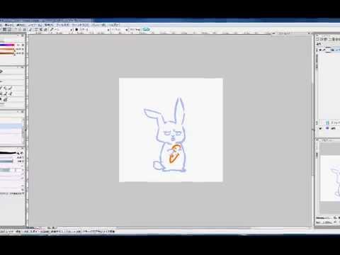 ウサギを描いてみた