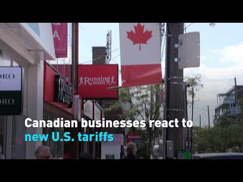 Canadian businesses react to new U.S. tariffs