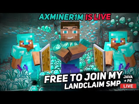🔥AXMINER 1M LIVE: JOIN MY SMP NOW!🔥