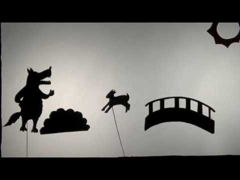 Teatro de sombras - O lobos e os três cabritinhos