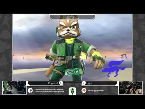 GUMS 13 Singles (Loser's Finals) - Pugwest (Marth/Lucina) vs Light (Fox)