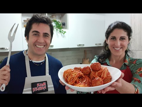 Spaghetti con le polpette - Ricetta