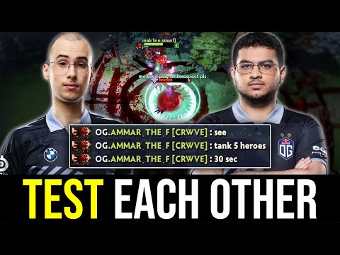 YURAGI vs AMMAR - Testing Each Other HERO for Riyadh Masters DOTA 2