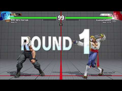 STREET FIGHTER V INFILTRATION (Nash) Koshigaitai8993 (Vega)