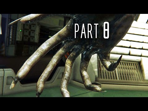 Alien Isolation Walkthrough Gameplay Part 8 - The Outbreak (PS4)
