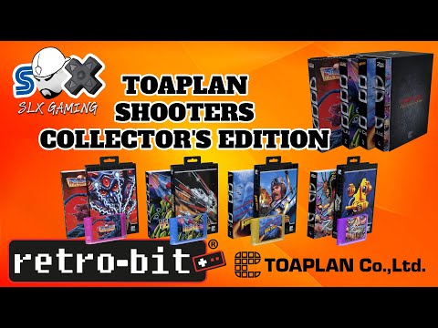 Truxton, Hellfire, Zero Wing, and Fire Shark - The Toaplan Shooters Collector's Edition Unboxing