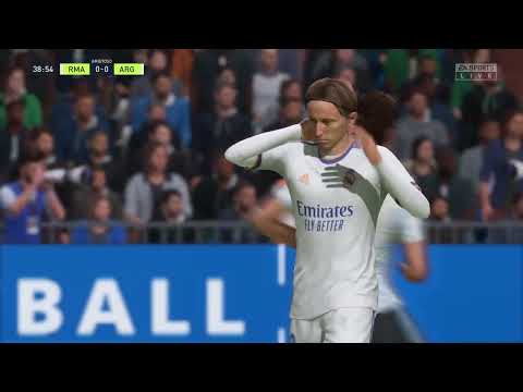 FIFA 22 | Real Madrid vs. Argentina |  Atómico vs. BEERDETH