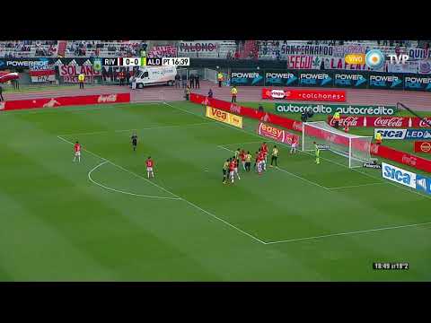 62 Gol Pablo Luguercio / River 1-1 Aldosivi (0-1)