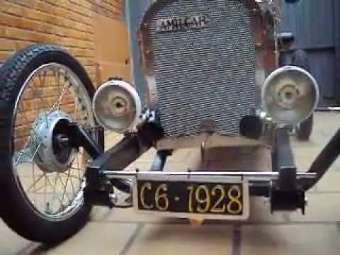 Thumbnail for Cyclekart Brasil. Amilcar C6 Vouiturette video 2 by Amilcar