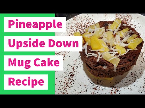 Pineapple Upside Down Mug Cake Recipe By Risa