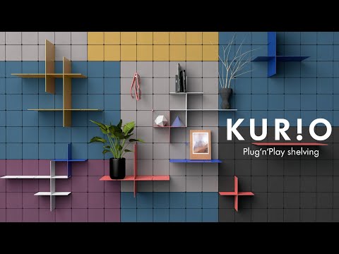 KUR!O — Modular shelving system